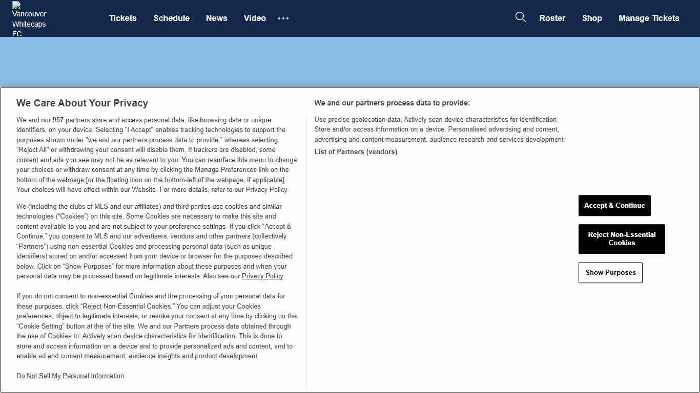 Whitecaps FC announce 2026 roster updates | Vancouver Whitecaps FC